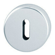 Hoppe Schlüsselrosetten-Paar 42KVS/E42KVS Alu. F1 Schildstärke 9mm OB rd.