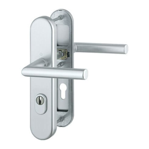 Hoppe Schutzgarnitur Ams.1400/3332ZA/3310 Alu.F1 72mm 42-47mm