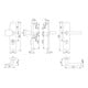 Hoppe Schutzgarnitur Ams.86G/3332ZA/3310/1400 Alu.F1 72mm 42-47mm