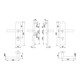 Hoppe Schutzgarnitur Ams.E1400Z/3332ZA/3310 VA F69 72mm 42-47mm-4