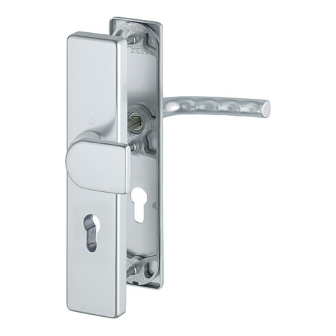 Hoppe Schutzgarnitur Birm.78G/2222A/2440/1117 Alu.F1 72mm 37-42mm