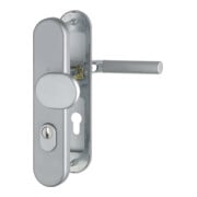Hoppe Schutzgarnitur Bremen 86G/3332ZA/3310/1505 Alu.F49/F9-2 72mm 42-47mm-1