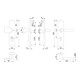 Hoppe Schutzgarnitur Bremen 86G/3332ZA/3310/1505 Alu.F49/F9-2 72mm 42-47mm-4