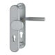 Hoppe Schutzgarnitur Lecce 86G/3331/3310/1405 Alu.F49/F9-2 72mm 42-47mm