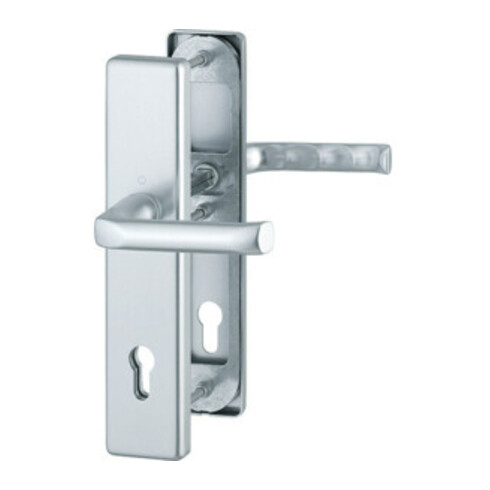 Hoppe Schutzgarnitur London 113/2221/2210 Alu. F1 92mm 67-72mm