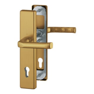 Hoppe Schutzgarnitur London 113/2221/2210 Alu.F4 92mm 67-72mm