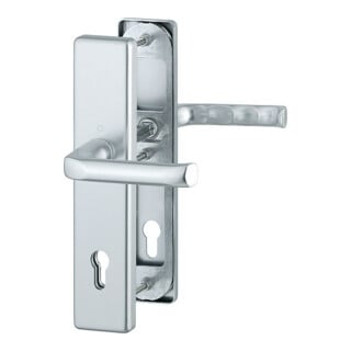 Hoppe Schutzgarnitur London 113/2221/2410 Alu.F1 92mm 66-71mm
