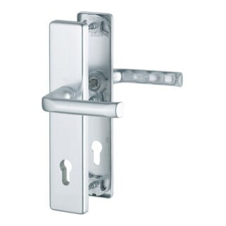 Hoppe Schutzgarnitur London 113/2221A/2440 Alu. F1 92mm 67-72mm