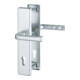 Hoppe Schutzgarnitur London 113/2221A/2440 Alu. F1 92mm 67-72mm-1
