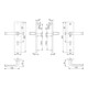 Hoppe Schutzgarnitur London 113/2221A/2440 Alu. F1 92mm 67-72mm-3