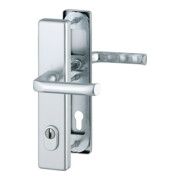 Hoppe Schutzgarnitur London 113/2222ZA/2210 Alu.F1 92mm 67-72mm