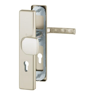 Hoppe Schutzgarnitur London 61G/2221/2210/113 Alu.F2 72mm 42-47mm