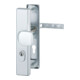 Hoppe Schutzgarnitur London 61G/2222ZA/2210/113 Alu.F1 72mm 42-47mm-1
