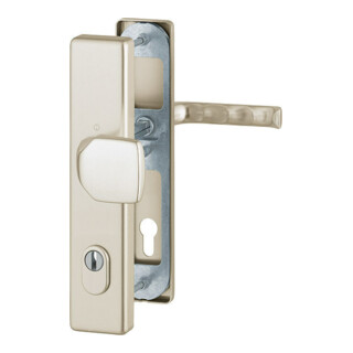 Hoppe Schutzgarnitur London 61G/2222ZA/2210/113 Alu.F2 92mm 67-72mm