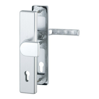 Hoppe Schutzgarnitur London 78G/2221/2410/113 Alu.F1 92mm 66-71mm