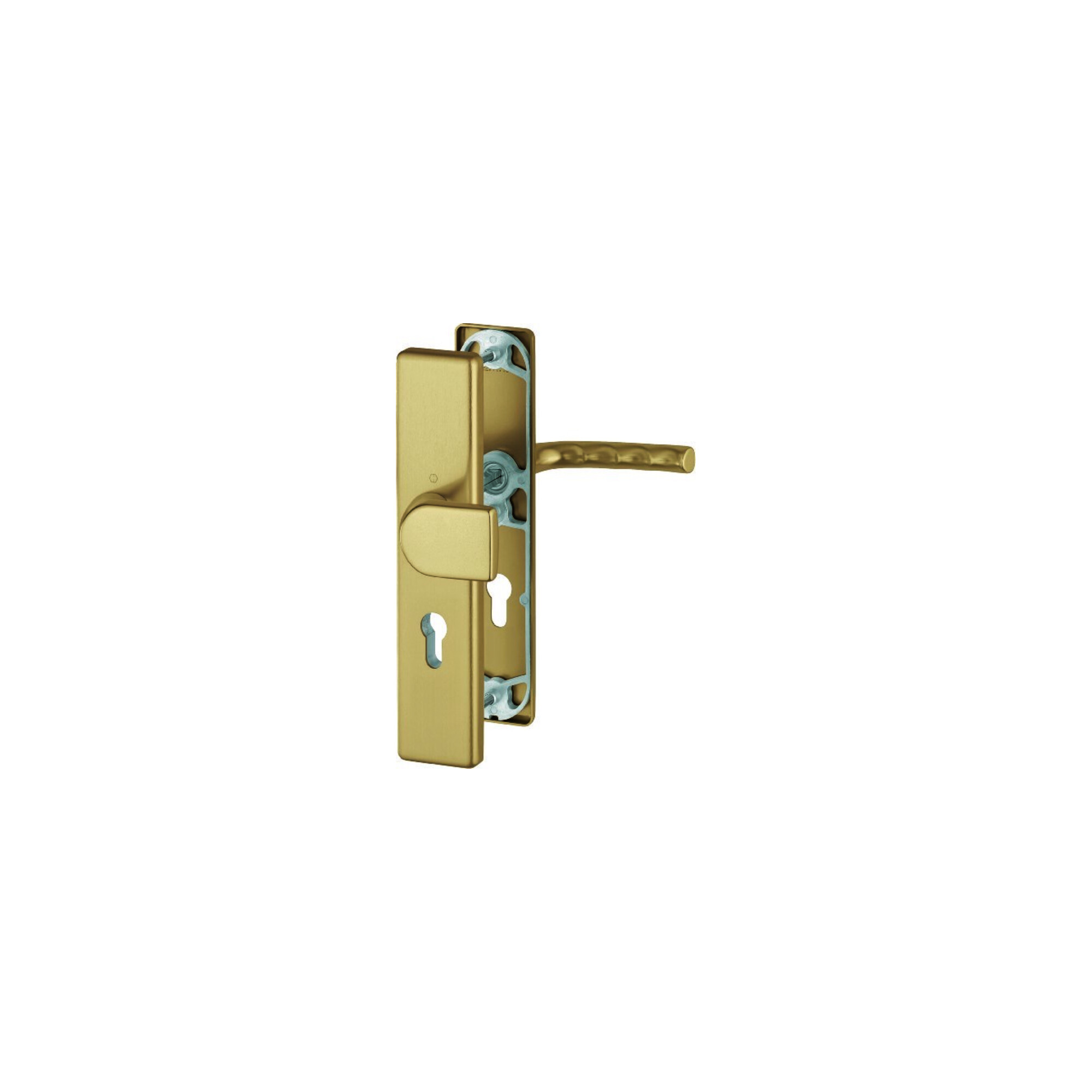 Hoppe Schutzgarnitur London 78G/2221A/2440/113 Alu.F1 92mm 67-72mm