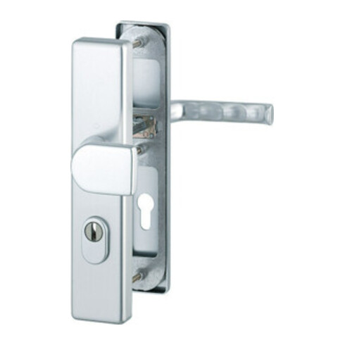 Hoppe Schutzgarnitur London 78G/2222ZA/2410/113 Alu.F1 72mm 41-46mm