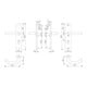 Hoppe Schutzgarnitur Mar.1138/3331/3410 Alu.F1 72mm 41-46mm