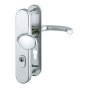 Hoppe Schutzgarnitur Mar.76G/3332ZA/3410/1138 Alu.F1 72mm 42-47mm