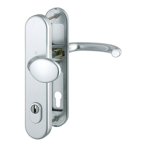 Hoppe Schutzgarnitur Mar.76G/3332ZA/3410/1138 Alu.F1 92mm 67-72mm