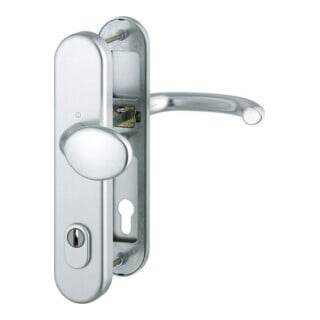 Hoppe Schutzgarnitur Mar.76G/3332ZA/3410/1138 Alu.F1 92mm 67-72mm