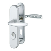 Hoppe Schutzgarnitur NY 1810H/3332ZA/3410 Alu.F1 72mm 42-47mm