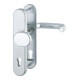 Hoppe Schutzgarnitur Paris 86G/3331/3310/138 Alu. F1 92mm 67-72mm-1