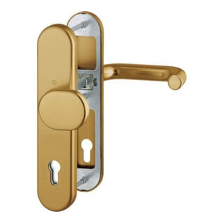 Hoppe Schutzgarnitur Paris 86G/3331/3310/138 Alu.F4 92mm 67-72mm