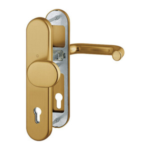 Hoppe Schutzgarnitur Paris 86G/3331/3310/138 Alu.F4 92mm 67-72mm