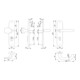 Hoppe Schutzgarnitur Paris 86G/3332ZA/3310/138 Alu.F1 92mm 67-72mm-2