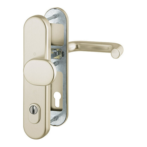 Hoppe Schutzgarnitur Paris 86G/3332ZA/3310/138 Alu.F2 92mm 67-72mm