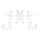 Hoppe Schutzgarnitur Paris E138Z/3331/3310 VA F69 72mm 42-47mm