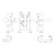 Hoppe Schutzgarnitur Paris E86G/3331/3310/138Z VA F69 72mm 42-47mm-4