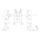 Hoppe Schutzgarnitur Paris E86G/3332ZA/3310/138Z VA F69 92mm 67-72mm-2