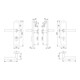 Hoppe Schutzgarnitur Stock.E1140Z/3332ZA/3310 VA F69 72mm 42-47mm