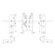 Hoppe Schutzgarnitur Stock.E1140Z/3332ZA/3310 VA F69 72mm 42-47mm