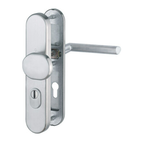 Hoppe Schutz-Wechselgarnitur Stockholm mit Zylinderabdeckung Edelstahl