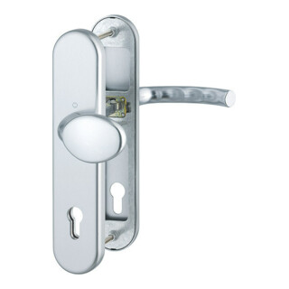 Hoppe Schutzgarnitur Tôkyô 76G/3331/3410/1710 Alu.F1 92mm 66-71mm