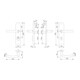 Hoppe Schutzgarnitur Tro.E1430Z/3332ZA/3310 VA F69 72mm 42-47mm-2