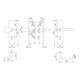 Hoppe Schutzgarnitur Tro.E86G/3331/3310/1430Z VA F69 92mm 67-72mm