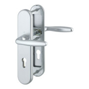 Hoppe Schutzgarnitur Verona 1510/3331/3310 Alu.F1 72mm 42-47mm