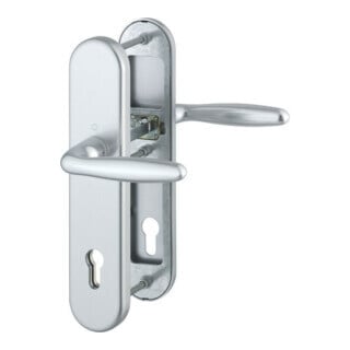 Hoppe Schutzgarnitur Verona 1510/3331/3310 Alu.F1 92mm 67-72mm