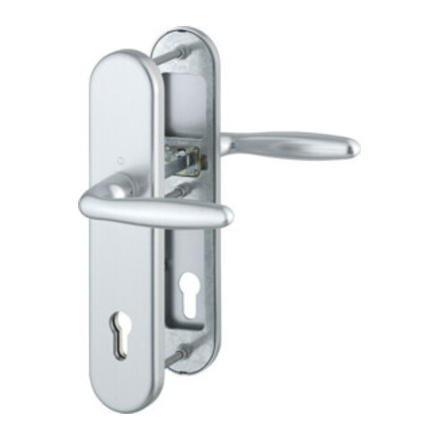 Hoppe Schutzgarnitur Verona 1510/3331/3310 Alu.F1 92mm 67-72mm