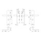 Hoppe Schutzgarnitur Verona 1510/3331/3310 Alu.F1 92mm 67-72mm-2