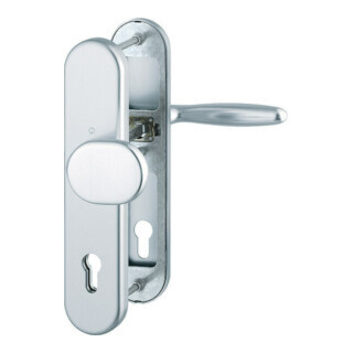 Hoppe Schutzgarnitur Verona 86G/3331/3310/1510 Alu.F1 92mm 67-72mm