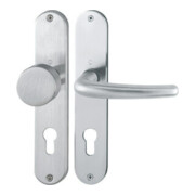 Hoppe set de plaques longues Denver E58/302/1310Z VA F69 PZ 72mm DIN L/R
