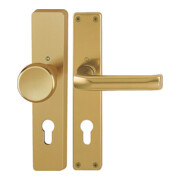 Ensemble interchangeable Hoppe à plaques longues Londres Aluminium