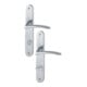 Hoppe set de plateaux longs Istanbul M171/332P MS F41 Bad SK/OL 78mm DIN L-1