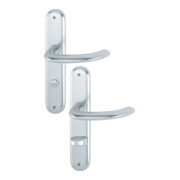 Hoppe set de plateaux longs Mar.1138/273P Alu.F1 bain SK/OL 78mm DIN L/R