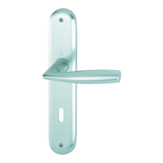 Hoppe set de plateaux longs Vitória 1515/273P aluminium. F1 OB 72mm DIN L/R